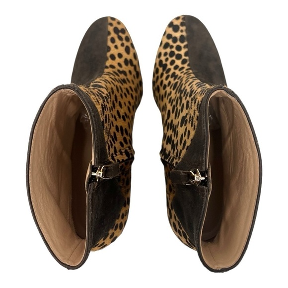 Ulla Johnson Carin Patchwork Ponyhair Suede Leather Ankle Booties Women’s 39 - Picture 9 of 16